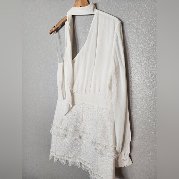 Miss Molly The Label One Shoulder Lace Mini Dress - Picture 7 of 12